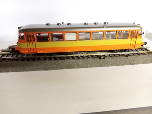 Brekina MAN Schienenbus Analog HO Orange Beige AKN - Bild 5 von 5