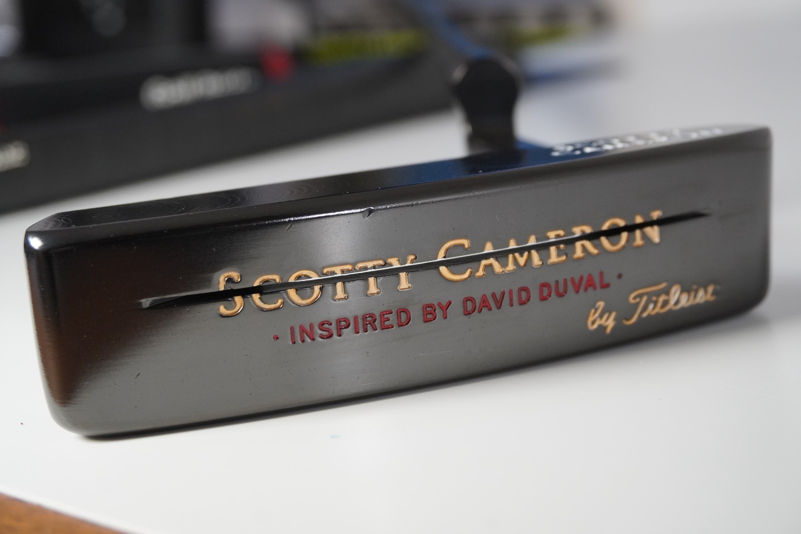 Scotty Cameron Inspired by David Duval Black Plating Custom 35" RH Putter  good