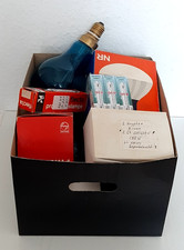Vintage Konvolut  Blitzbirnen OSRAM Flushcubes Philips Krypton Birnen etc.