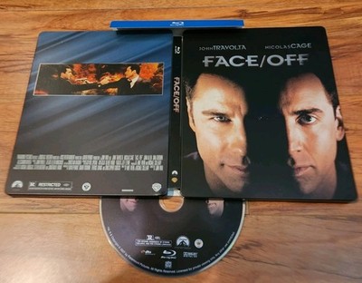 /7141 Face/Off (1997 John Travolta Nicolas Cage) Blu-ray Steelbook OOP *DENTED