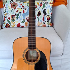Recording King Dirty RD-10 All Solid Wood Dreadnought Acoustic Guitar