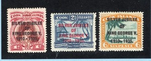 Cook Islands - SG# 113 - 115 MH (rem)          /         Lot 0726261