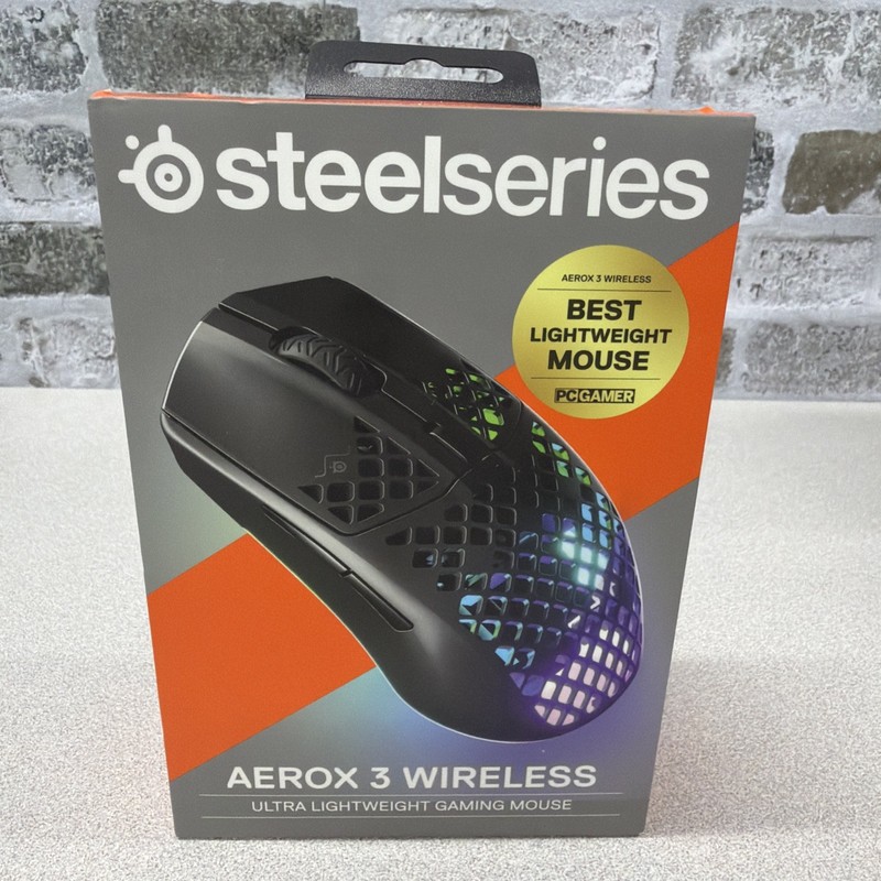 SteelSeries Aerox 3 Wireless -Onyx Ultra Lightweight Gaming Mouse
