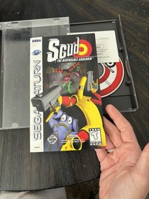 Sega Saturn Game Scud The Disposable Assassin CIB Complete In Box 