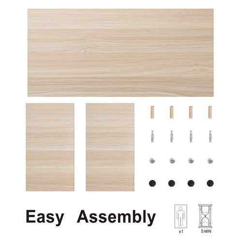 FITUEYES Desk Rack Wooden Width 425mm Tabletop Storage Stand PC Monitor Lap 22 - 第 5/8 張圖片