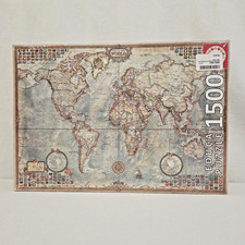 Educa "The World Executive Map" 1000-piece puzzle 16005