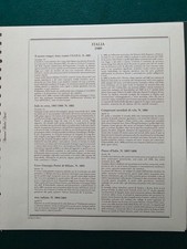 Francobolli Repubblica Italiana Annata Completa Anno 1989 con Fogli Marini Nuovi