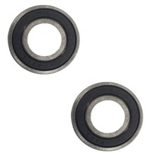 2 of Double Radial Ball Bearing 0.6693" Bore w/ 1.5748" OD  0.4724" Width