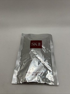 SK-II SK2 PITERA FACIAL TREATMENT RADIANT & MOISTURE BOOSTING MASK (1 MASK) NEW