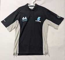 Mercedes Petronas F1 Mens Lewis Hamilton #44 2015-2016 Team Polo Shirt Size M