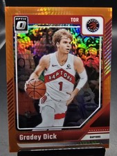 2024-25 Donruss Optic #184 Gradey Dick Hyper Orange Prizm #/299