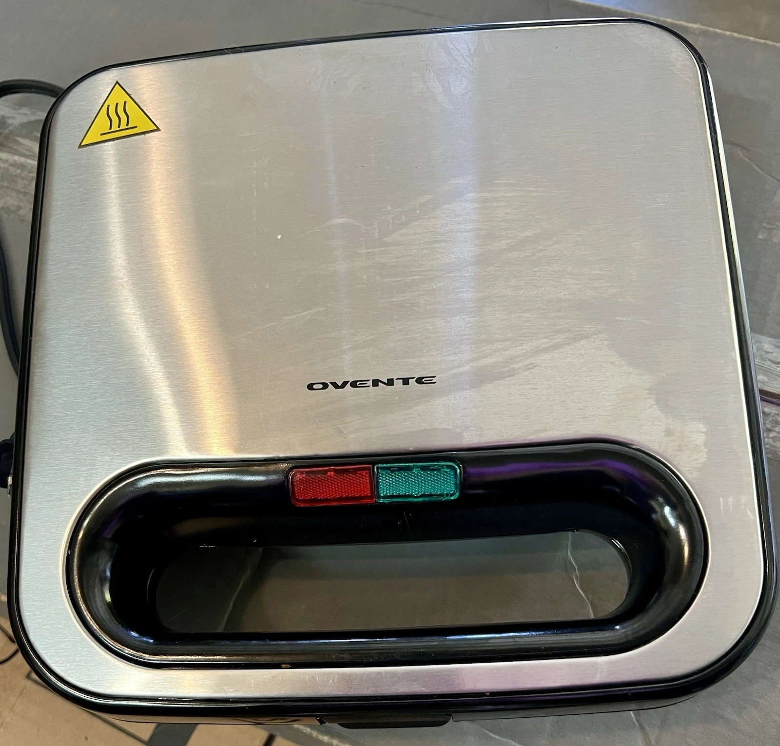 Panini Grill Sandwich Press with Non-Stick Coated Plates and Temperature Control
Opens in a new wind