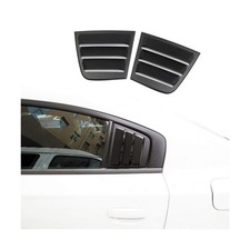 Side Window Louvers Air Vent Scoop Shades Cover Blinds ABS for Dodge Charger ...