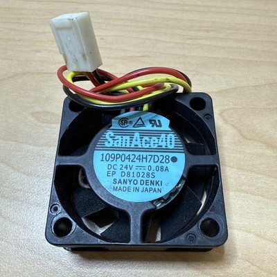 1pcs NEW Sanyo Denki 109P0424H7D28 24V DC SanAce40 San Ace 40 Fan Unit