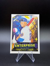 2026 Topps Heritage Fransico Lindor The Enterprise New York Mets #TE-FL
