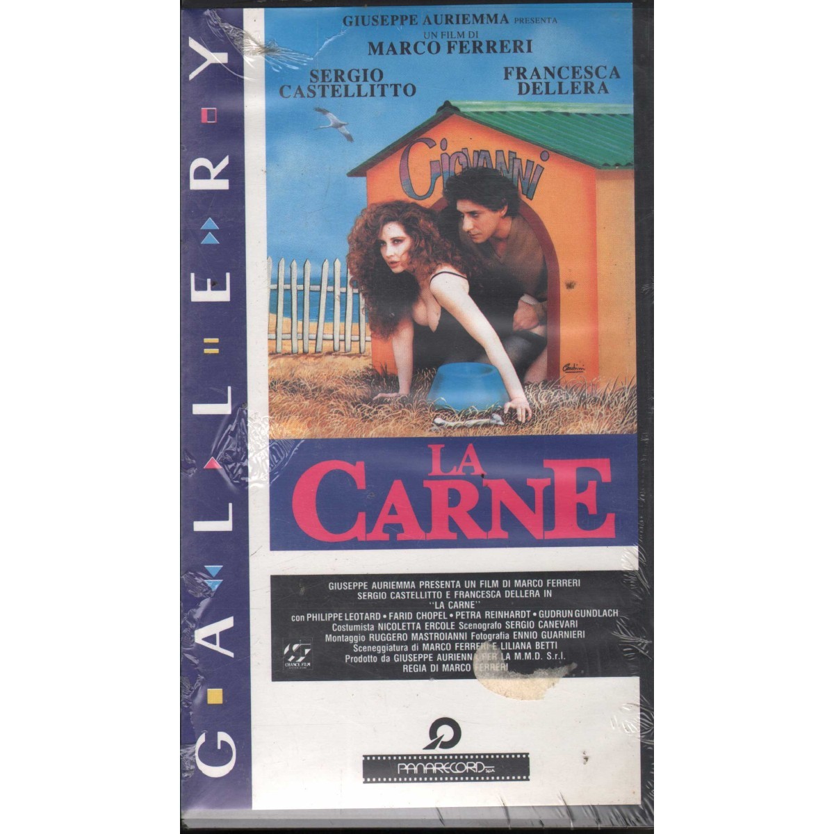 La Carne VHS Marco Ferreri Univideo – VRVV22287 Sealed