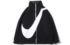 Nike Big Swoosh Reversible Sherpa Fleece Jacket Winter Edition