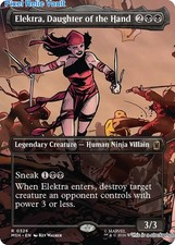 MTG - MSH - 326 - NM - Elektra, Daughter of the Hand (Borderless) (0326)