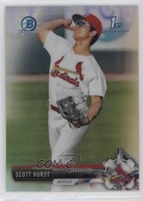 2017 Bowman Draft Chrome Refractor Scott Hurst #BDC-126 14o6