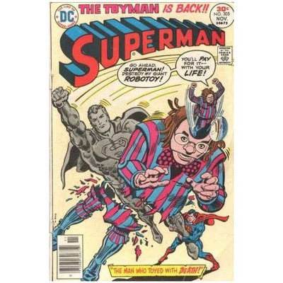 Superman #305 - 1939 series DC comics VG [m.