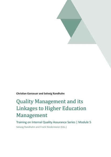 Quality Management And Its Linkages To Higher Education Management | Taschenbuch-image