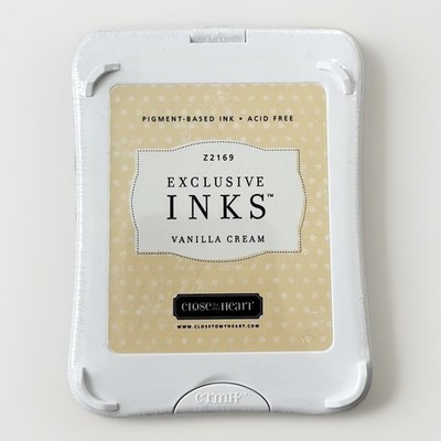 NEW! Sealed CTMH Exclusive Inks Stamp Pad - Vanilla Cream - Ink Pad