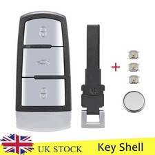 Remote Key Fob Case Shell 3 Button For VW Volkswagen Passat CC B6 B7 3C Magotan