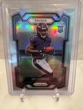 2023 Panini Prizm - Rookies Zay Flowers #307 Silver Prizm (RC)