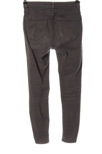 ZARA BASIC Jeans a sigaretta Donna Taglia IT 38 grigio chiaro stile casual - Foto 2 di 5