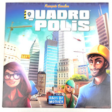 Quadropolis Board Game By Days Of Wonder with Playgrounds Expansion