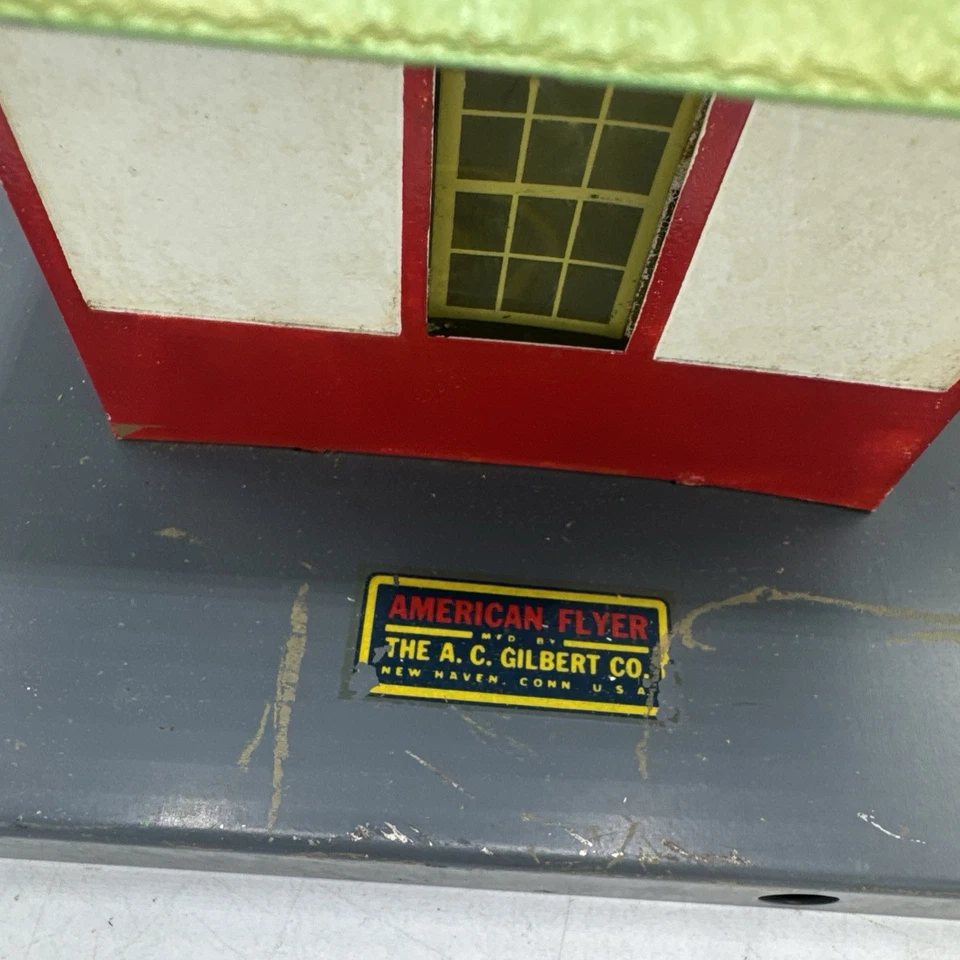 American Flyer 755 Talking Station Mystic Station -Untested -As Is - Image 3 of 4