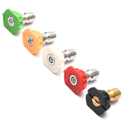 #ad Universal Pressure Washer Nozzles 1 4 Inch Quick Connect Hot（85°） or Cold ... $19.23