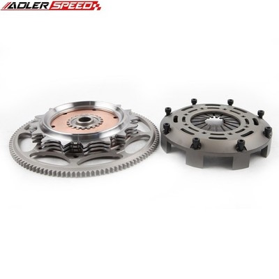 Racing Triple Disc Clutch + Flywheel For Lancer Evolution 4 5 6 7 8 9 Light WT