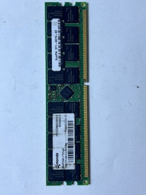 Qimonda 2GB DDR 400 CL3 ECC Server RAM HYS72D256220GBR-5-B  SUN P/N: 371-0073-02
