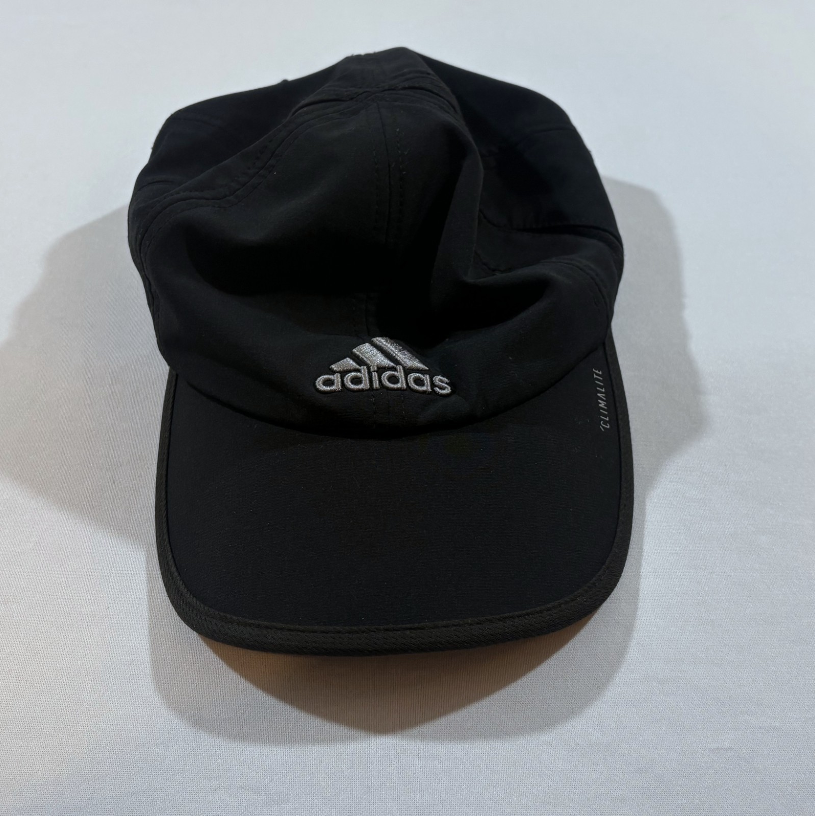 Adidas Mens Adizero II Cap Hat Unisex UPF 50 Black/White Bre