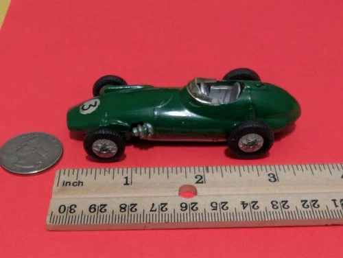 CORGI TOYS BRM Formula 1 Grand Prix RACING CAR DIECAST 1961 Rare wire wheels,