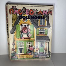 Raggedy Ann Doll House Vintage 1974 Colorforms Activity Toy