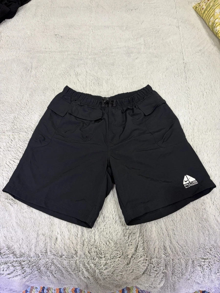 Supreme Nylon Black Shorts for Men for sale | eBay