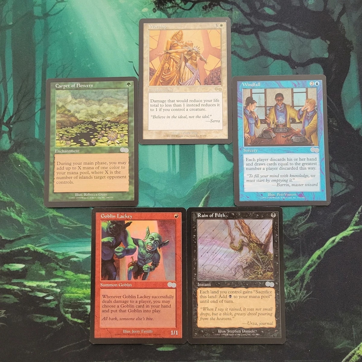 MTG Urza's Saga A-Z List of Rares and Staples Lightly Played | eBay