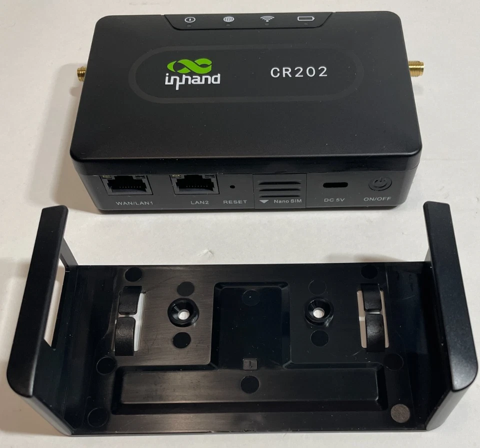 InHand CR202 Portable 4G LTE CAT6 Wifi Travel Router Hotspot Sim Slot Unlocked - Image 4 of 4