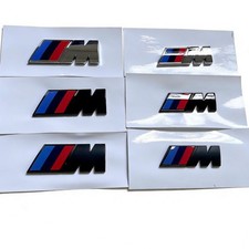 3d M Sport Emblem Badge Gloss Matte Black Silver For Bmw Trunk Fender Tri-color 3d M Sport Emblem Badge Gloss Matte Black Silver For Bmw Trunk Fender Tri-color