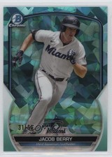 2023 Bowman Chrome Sapphire Prospects Aqua 31/99 Jacob Berry #BCP-243 0z8v