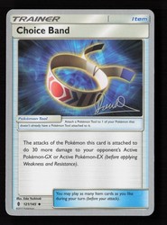 Choice Band (Diego Cassiraga) 121/145 World Championship Decks Pokemon Card
