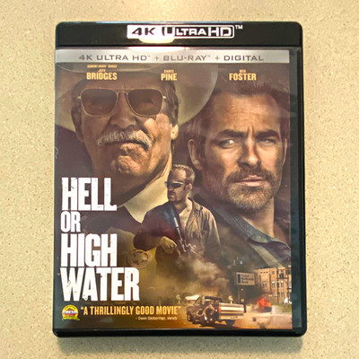 Hell or High Water (4K UHD/Blu-ray, 2016) 2 Disc Set! 