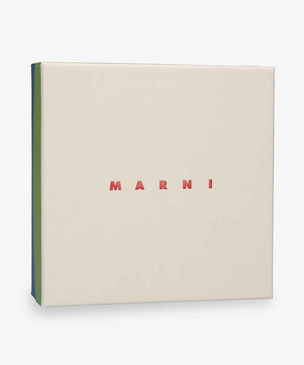 Marni Logo Zip Around Wallet Crete | eBay