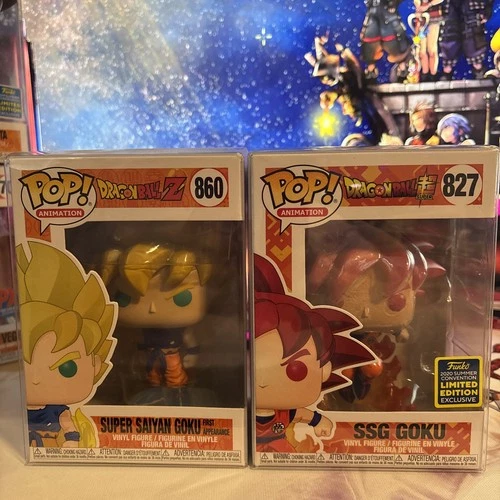 Super SSG Goku 827 2020Summer convention limited edition & SS Goku 1st 860
