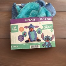 New Disney Infant Stitch Baby Halloween Costume Size 6 - 12 Months