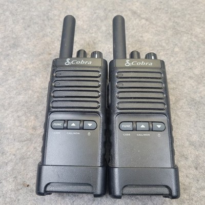 Pair Cobra PX650 Handheld 2-Way Radio Pro Business Two Way FRS Radio Walkie Talk
