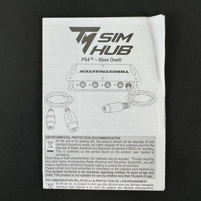 Thrustmaster TM SIM HUB Model 4060091 — PS4 and Xbox One — Used | eBay