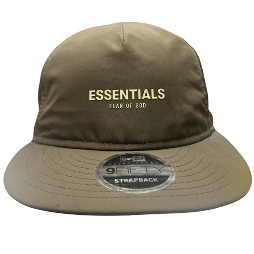 Fear of God Essentials x New Era Retro Crown 9FIFTY Strapback Cap